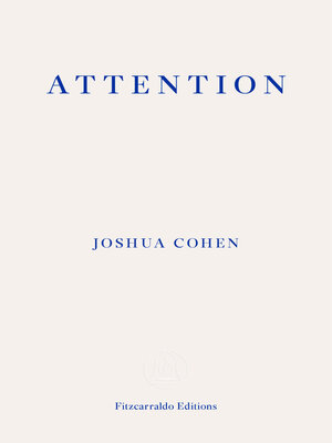 cover image of Attention